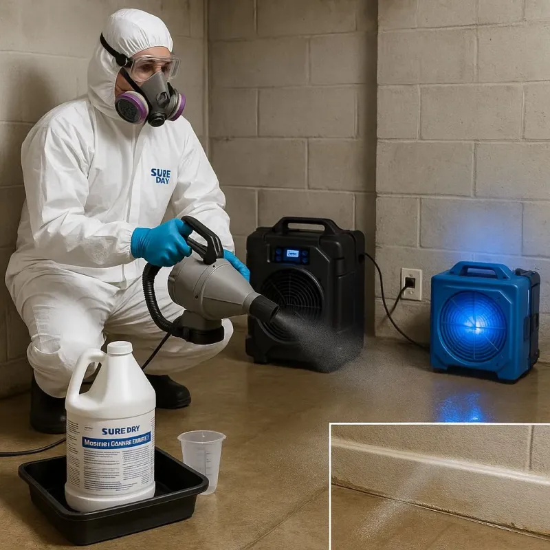 Sanitization and Odor Removal process in Blair County, PA