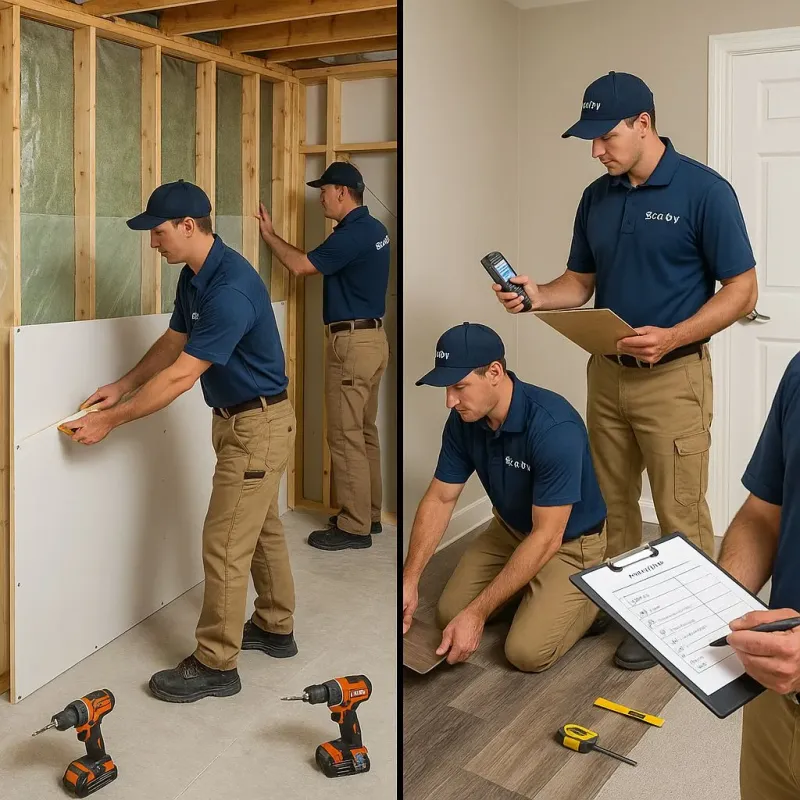 Repairs and Reconstruction process in Blair County, PA